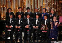 功労選手賞を受賞した面々がステージ上に【2019Jリーグアウォーズ】