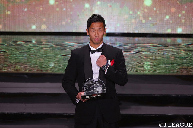 ベストイレブンに選ばれた横浜FMの喜田 拓也【２０１９Ｊリーグアウォーズ】