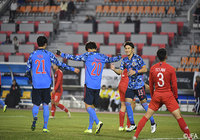 小川 航基(水戸 /#20)は前半終了間際と後半にも得点を奪い、代表デビュー戦でハットトリックを達成!【EAFF E-1 サッカー選手権2019 日本vs香港】