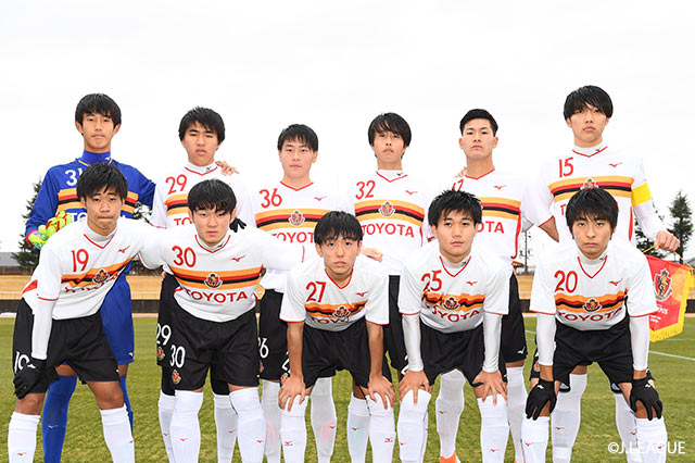 名古屋Ｕ－１８のスターティングメンバー【JINYC GS 第1節 名古屋Ｕ－１８vs光州ＦＣ】
