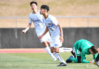 菅野 隆星(G大阪ユース/#10)が先制点を挙げる【JINYC GS 第1節 G大阪ユースvsBKヘッケン】