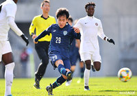 大坪 真沙斗（#29）は積極果敢にシュートを打ち、78分までプレー【JINYC GS 第1節 福岡Ｕ－１８vsライト・トゥ・ドリーム】