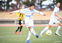 坂本 一彩（#11）がゴールを奪ってリードを2点に広げ、Ｇ大阪ユースが試合を有利に進める【JINYC GS 第1節 Ｇ大阪ユースvsＢＫヘッケン】