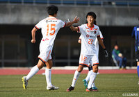 1戦目に2ゴールを決めた大澤 朋也がこの日も得点を奪い大宮U18がリードを2点に広げる【JINYC GS 第2節 G大阪ユースvs大宮U18】