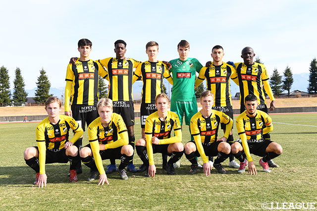 ＢＫヘッケンのスターティングメンバー【JINYC GS 第3節 ＢＫヘッケンvs大宮Ｕ１８】