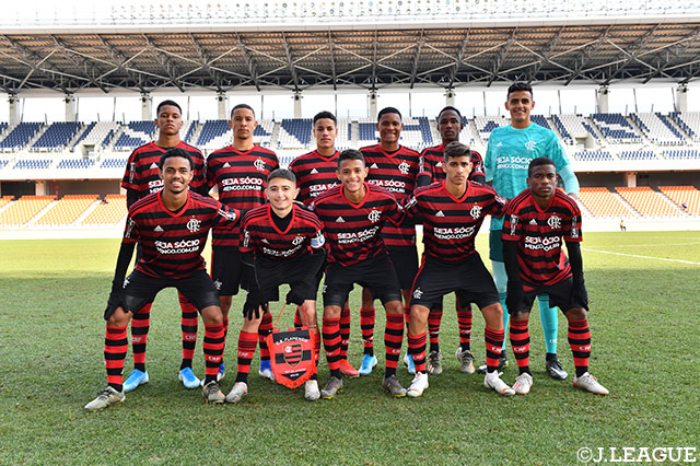 ＣＲフラメンゴのスターティングメンバー【JINYC GS 第3節 ＣＲフラメンゴvsＧ大阪ユース】