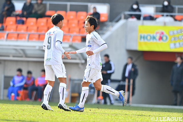 2点を追うＧ大阪ユースは23分、坂本 一彩のゴールで1点を返す！【JINYC GS 第3節 ＣＲフラメンゴvsＧ大阪ユース】