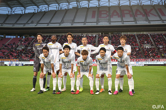 長崎のスターティングメンバー【天皇杯 準決勝 鹿島vs長崎】