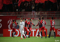 CKのチャンスからブエノ(#27)がヘディングシュートを叩き込み、鹿島が3-1とリードを広げる!【天皇杯 準決勝 鹿島vs長崎】