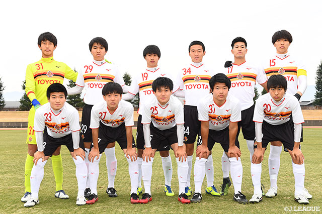名古屋Ｕ－１８のスターティングメンバー【JINYC 順位決定戦 5位・6位決定戦 名古屋Ｕ－１８vsＧ大阪ユース】
