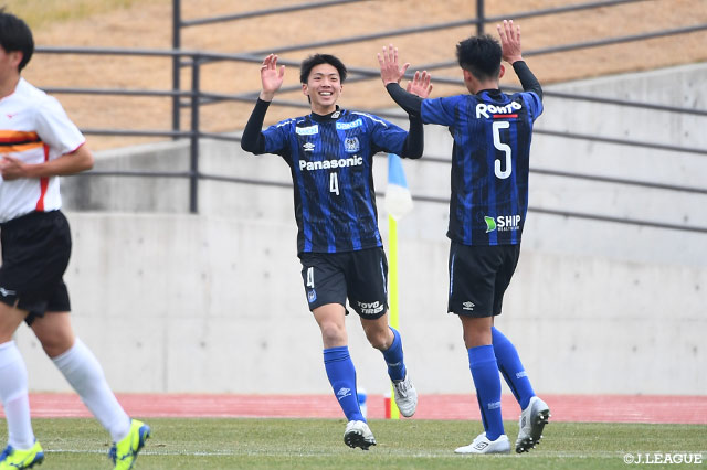 Ｇ大阪ユースは途中出場の當麻 颯のゴールで逆転に成功する【JINYC 順位決定戦 5位・6位決定戦 名古屋Ｕ－１８vsＧ大阪ユース】