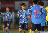 後半ATには岩崎 悠人(札幌)が加点。最終的には9得点を奪う大勝となった【国際親善試合 U-22日本vsU-22ジャマイカ】