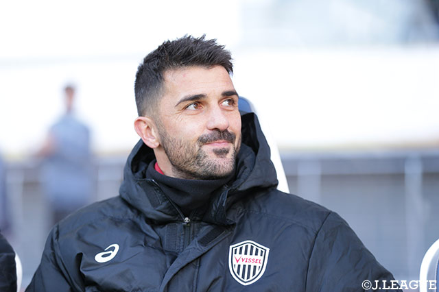 今季限りで引退するダビド ビジャ（神戸）はベンチスタート。勝負どころでの出場が期待される【天皇杯 決勝 神戸vs鹿島】