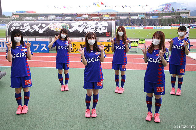 【明治安田Ｊ２ 第4節 甲府vs金沢】
