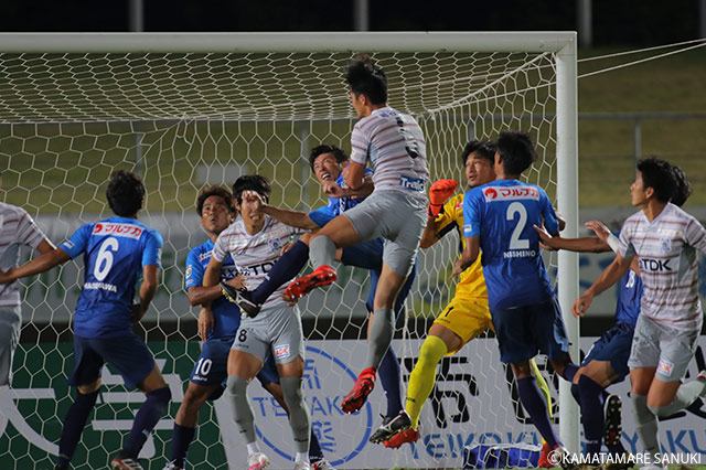 【明治安田Ｊ３ 第10節 讃岐vs秋田】