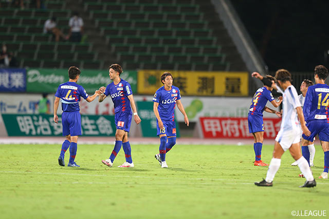 明治安田Ｊ２ 第16節 甲府vs群馬