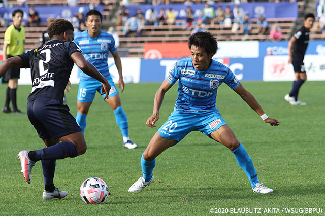 【明治安田Ｊ３ 第17節 秋田vs鹿児島】