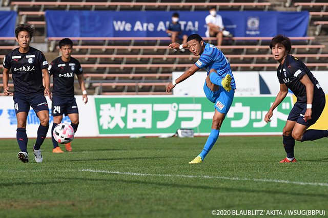 明治安田Ｊ３ 第17節 秋田vs鹿児島