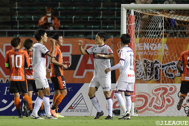 【明治安田Ｊ２ 第22節 山口vs岡山】