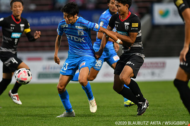 明治安田Ｊ３ 第19節 秋田vs岩手