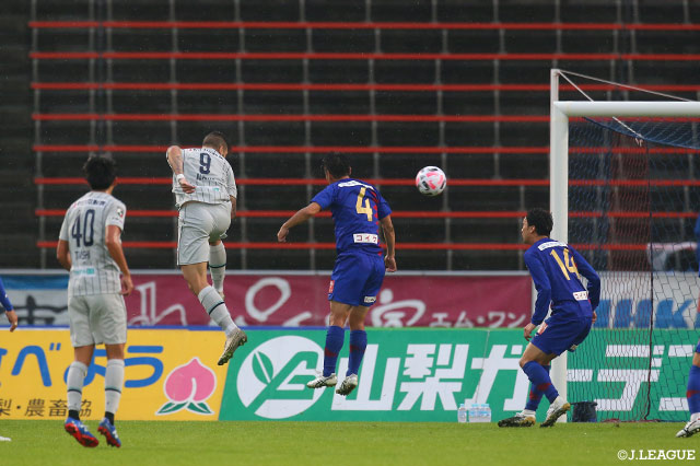 【明治安田Ｊ２ 第25節 甲府vs福岡】