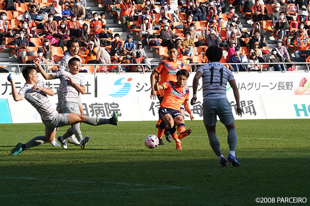 【明治安田Ｊ３ 第26節 長野vs秋田】