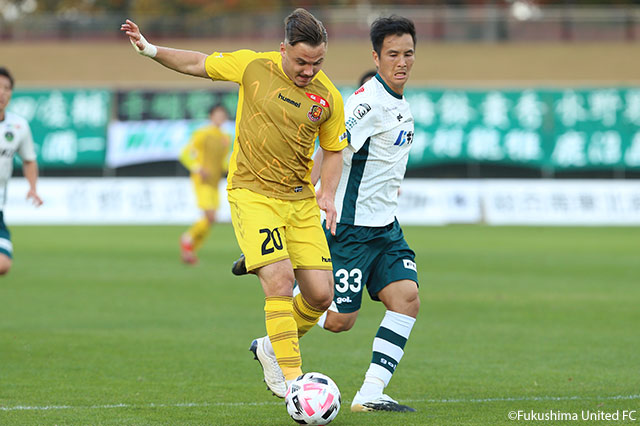 【明治安田Ｊ３ 第26節 福島vs相模原】