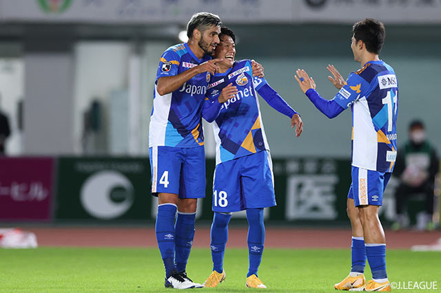 【明治安田Ｊ２ 第33節 長崎vs岡山】