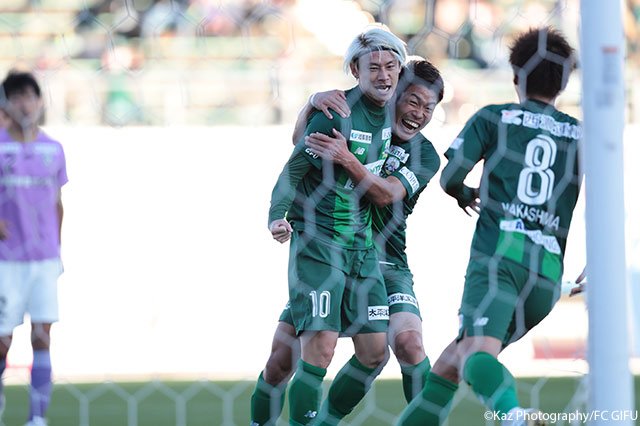 【明治安田Ｊ３ 第29節 岐阜vs藤枝】