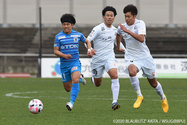 【明治安田Ｊ３ 第29節 秋田vs富山】