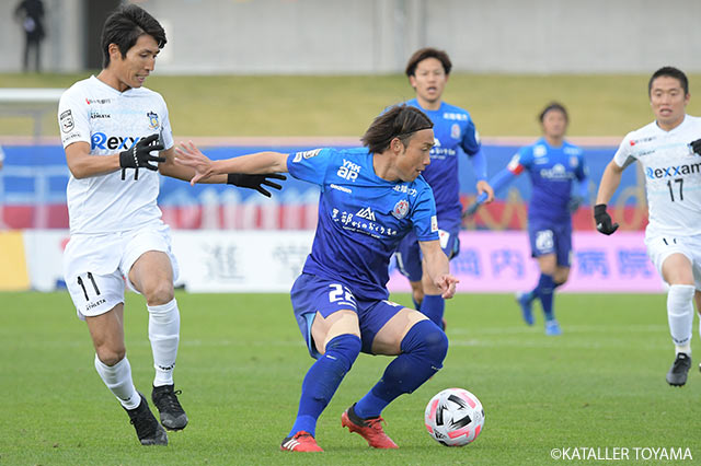 明治安田Ｊ３ 第31節 富山vs讃岐