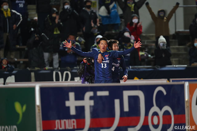 【明治安田Ｊ２ 第41節 群馬vs岡山】