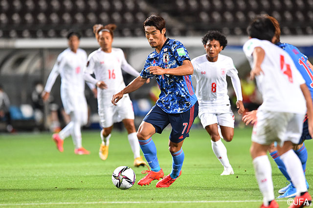 【カタールＷ杯 アジア2次予選 日本vsミャンマー】