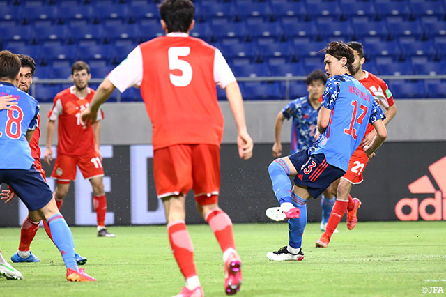 【カタールＷ杯 アジア2次予選 日本vsタジキスタン】