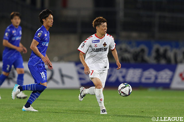 【明治安田Ｊ２ 第20節 山形vs金沢】