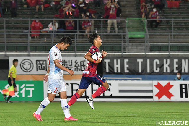 【明治安田Ｊ２ 第21節 岡山vs甲府】