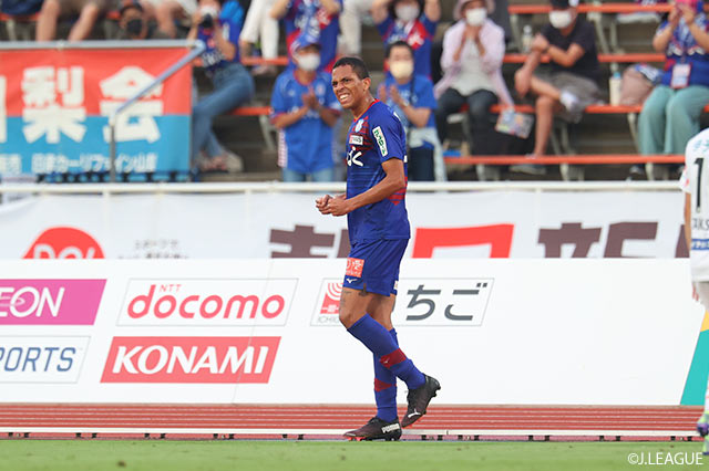 【明治安田Ｊ２ 第22節 甲府vs愛媛】