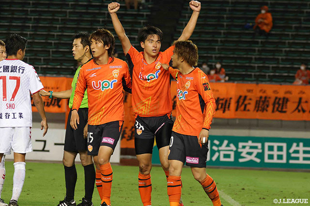 【明治安田Ｊ２ 第25節 山口vs金沢】