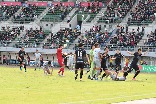 【明治安田Ｊ２ 第31節 岡山vs秋田】
