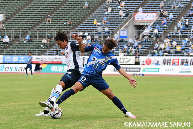 明治安田Ｊ３ 第20節 讃岐vsYS横浜