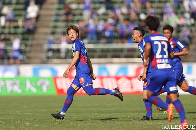 【明治安田Ｊ２ 第33節 甲府vs琉球】