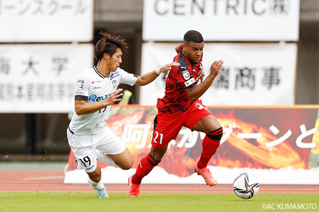 【明治安田Ｊ３ 第24節 熊本vs讃岐】