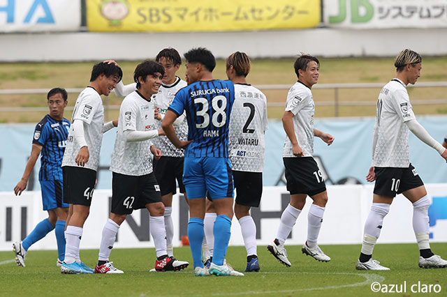 【明治安田Ｊ３ 第25節 沼津vs岐阜】