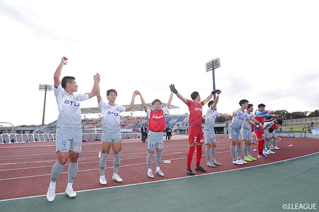 明治安田Ｊ２ 第37節 相模原vs秋田