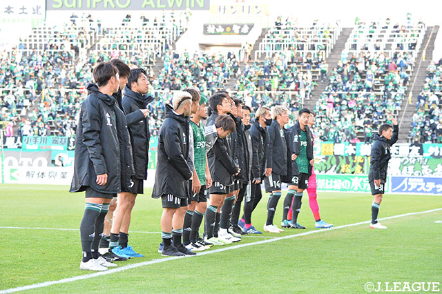 明治安田Ｊ２ 第38節 松本vs新潟