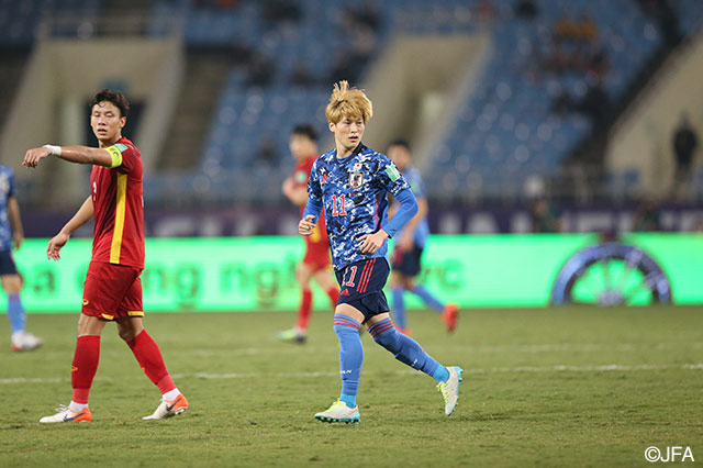 【カタールＷ杯 アジア最終予選 ベトナムvs日本】