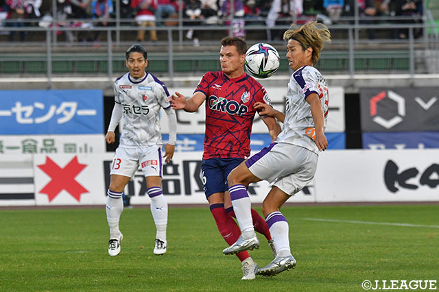 【明治安田Ｊ２ 第40節 岡山vs京都】