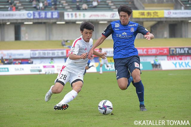 【明治安田Ｊ３ 第28節 富山vs宮崎】