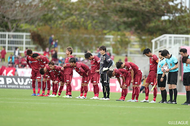 明治安田Ｊ２ 第41節 琉球vs新潟