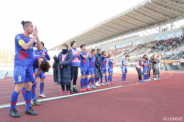 明治安田Ｊ２ 第41節 山口vs甲府